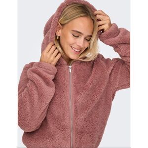 Teddy Jacket in Rose Pink